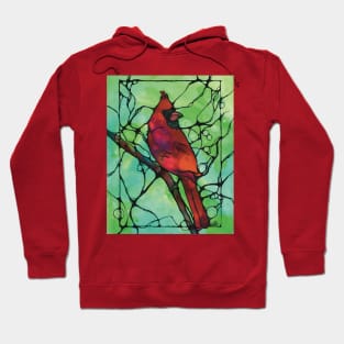 Red cardinal Hoodie